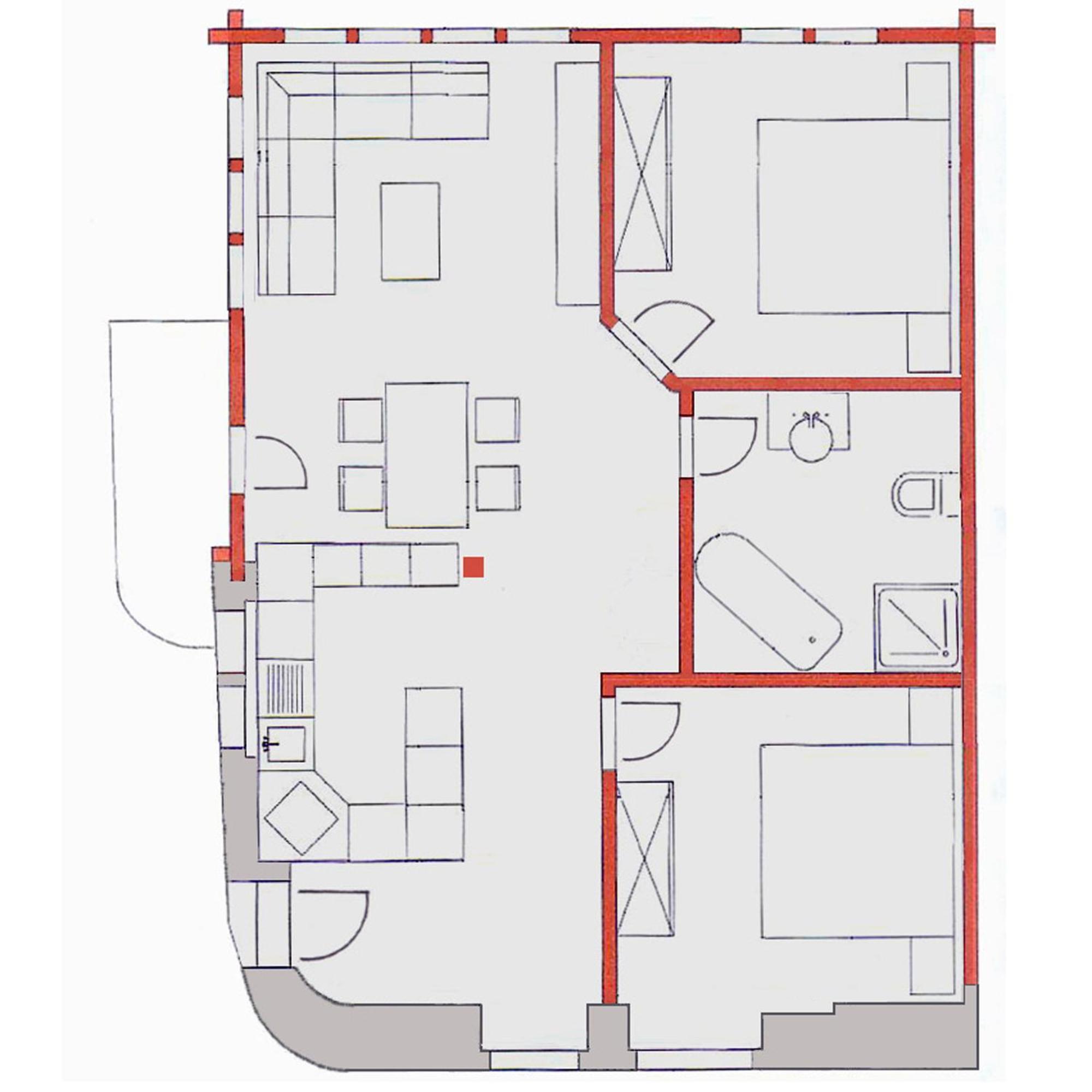 Ferienhaus Antigua Saas-Grund Habitación foto